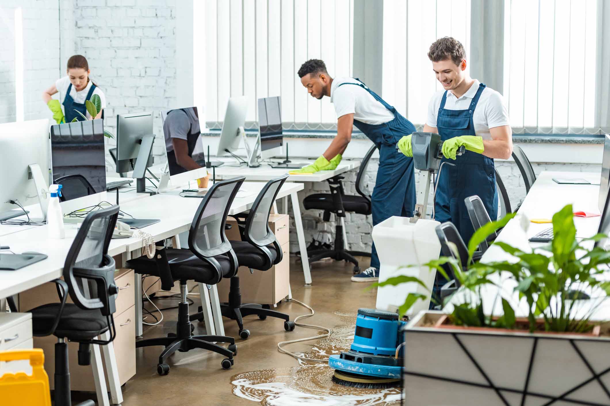 Gebäudereinigung innen